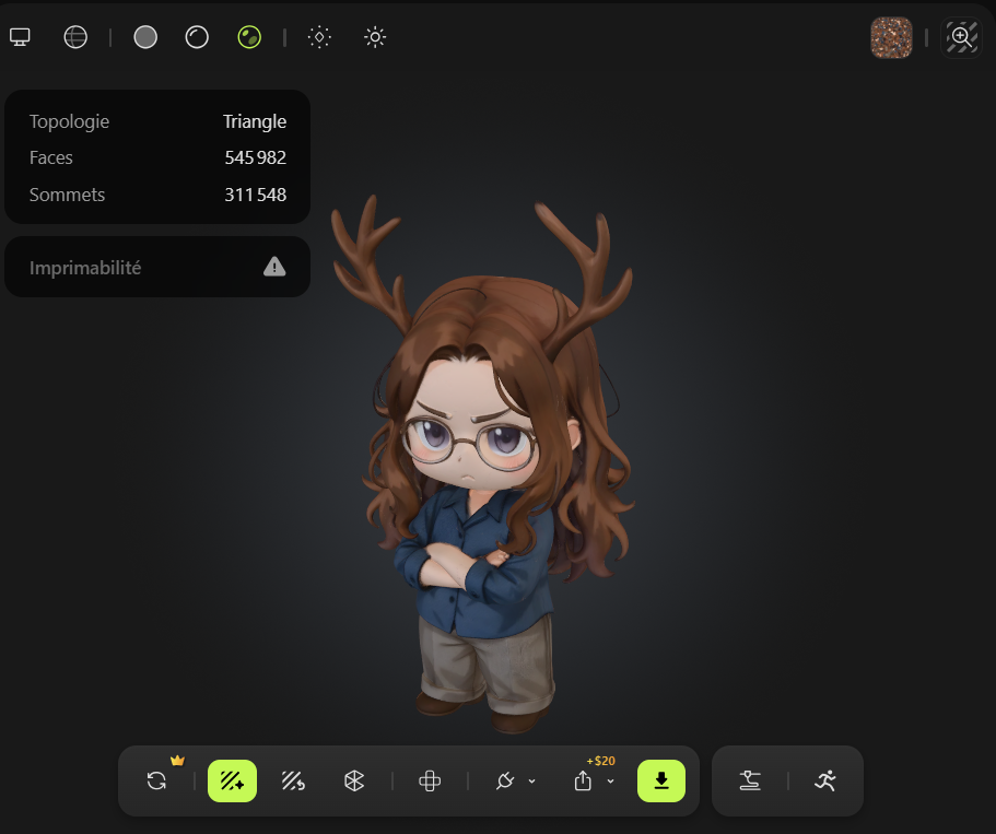 MESHY MODELISATION 3D